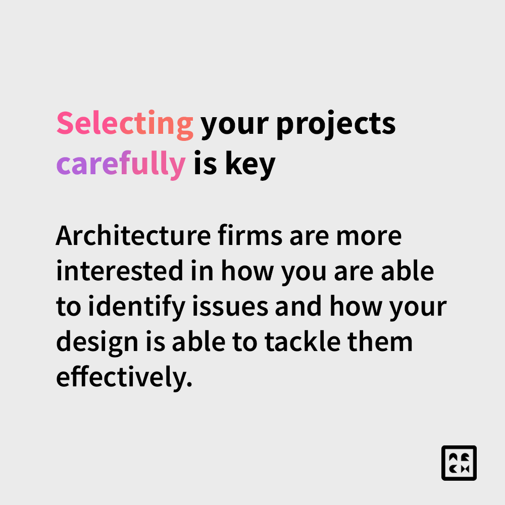 archslate's tweet photo. "Your awareness of the hiring process will only help you refine it further s that it speaks to your skills in an assertive and focused narration to a specific audience". 
Read our blog, "what architecture firms really look for in your portfolio" on Archslate! https://t.co/ESEmoeXa6C