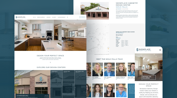 electricpulp's tweet photo. We launched a beautiful new site for Showplace Cabinetry’s Design Centers to better serve customers. Check out the variety of products and services they offer across their multiple locations. https://t.co/QT7KDEE4CD https://t.co/8yF1Lhx4Kv