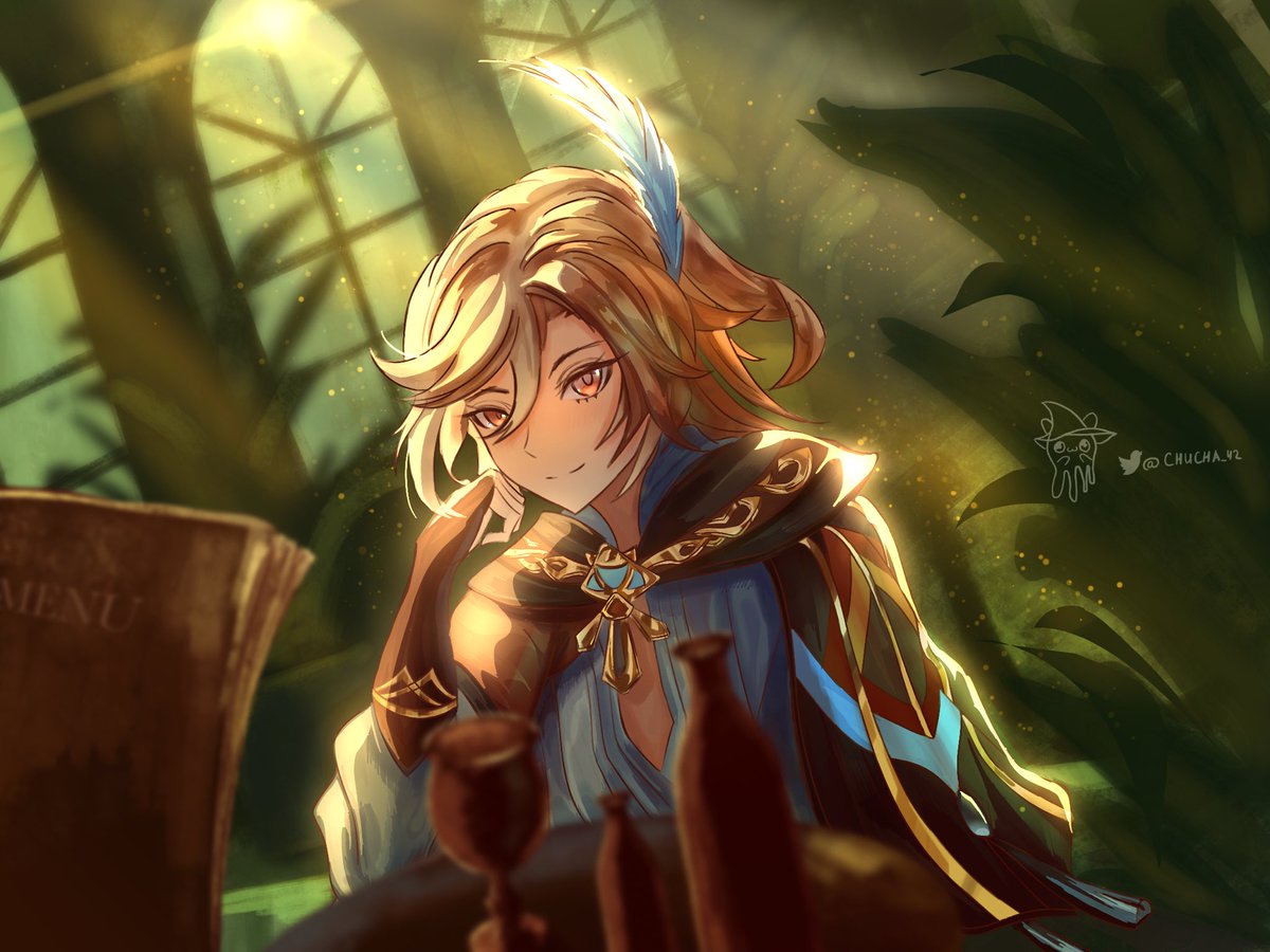 (Нарисовал какавеха)

#Kaveh #GenshinImpact #Genshin