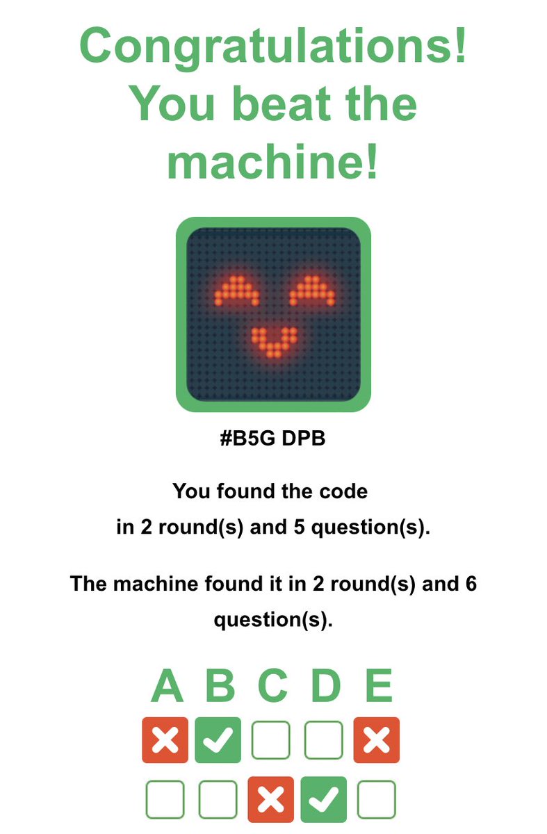 Deedlit1986's tweet image. 🖖🏻🎲 C’était chaud mais j’ai vaincu 🏆 #turingmachine #j2s
