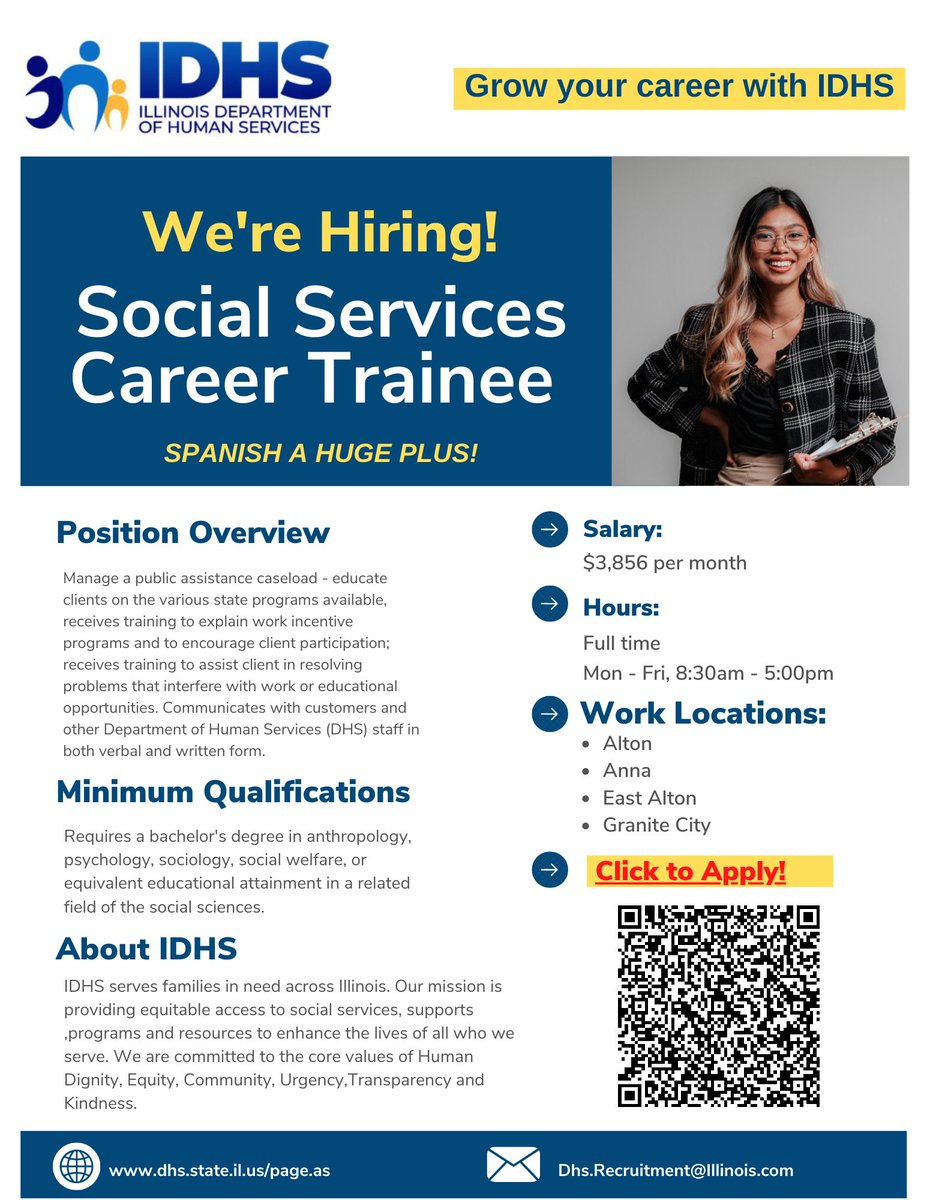 Are you an energetic and detail-oriented person seeking a spontaneous rewarding #career with your educational attainment in a related field of social sciences? ....If YES, then we have these great opportunities for you! 🙌