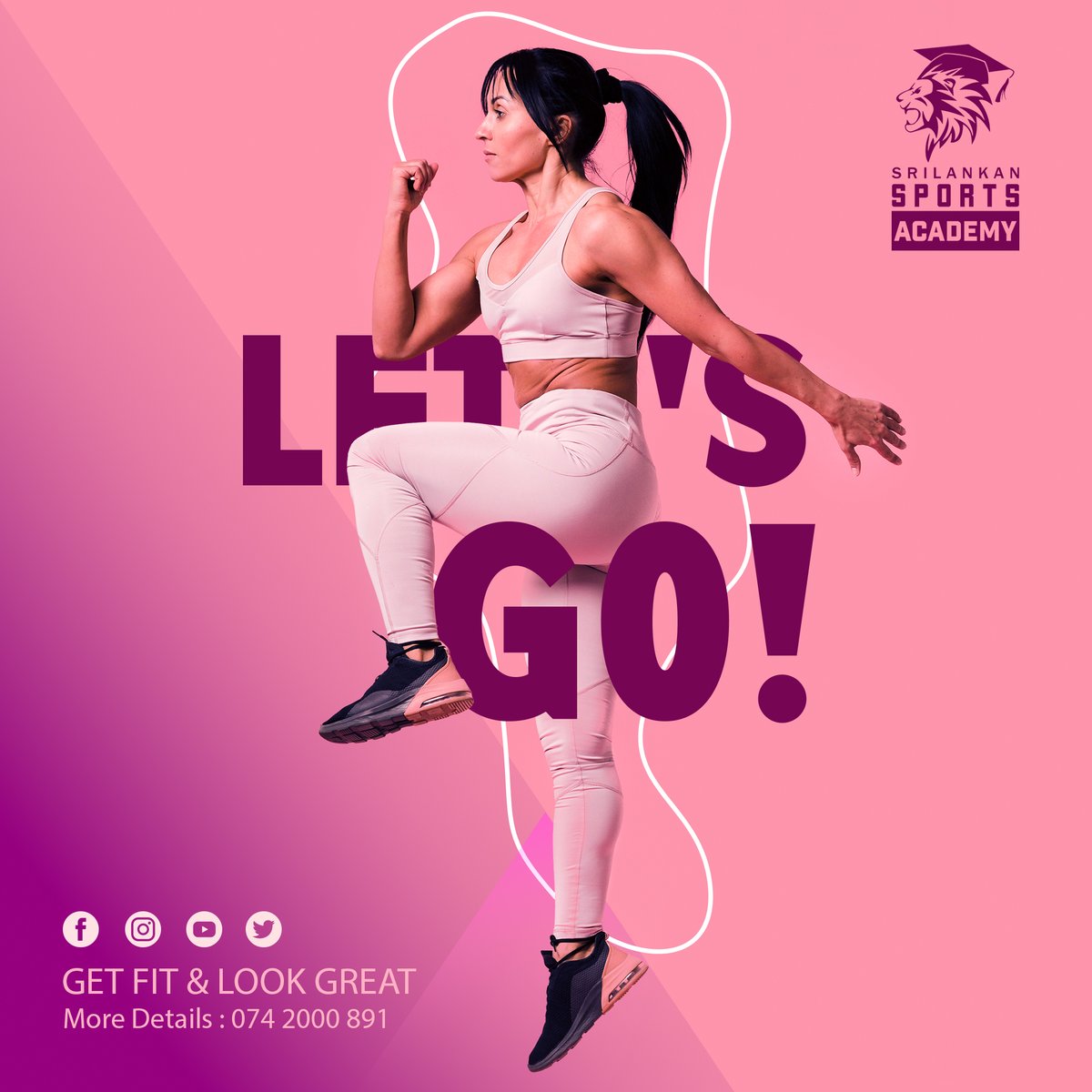 Get fit & Look Great

So what are you waiting for? Sign up for our aerobic class today and join the revolution of empowered, unstoppable athletes who are taking their lives to the next level!

#SriLankanSportsTV #srilankansportsacademy #aerobicsclass