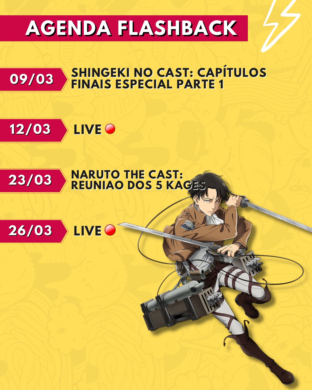 Shingeki Dos Animes - 🚨O episódio especial de 1 hora já está