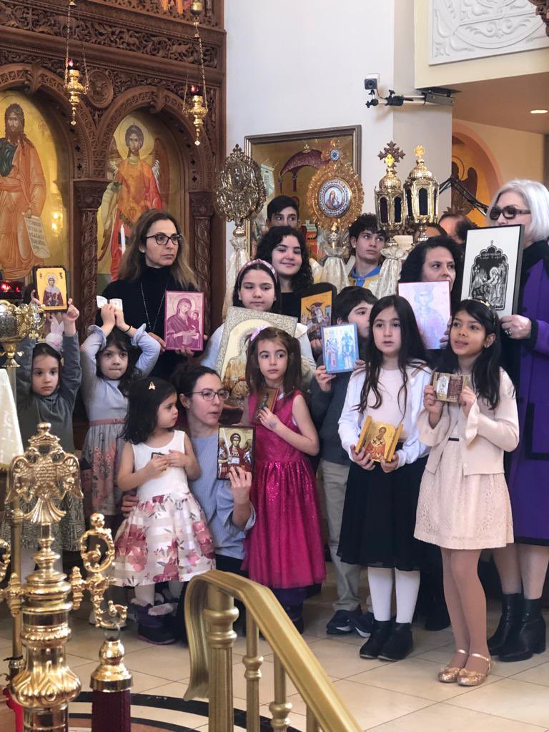 GrkEvents's tweet photo. ΚΥΡΙΑΚΗ ΤΗΣ ΟΡΘΟΔΟΞΙΑΣ | Sunday of Orthodoxy at #Panagia #GreekOrthodox church in #Toronto 🇨🇦 ΧΡΟΝΙΑ ΠΟΛΛΑ! #greekevents #getyoutothegreek CHURCH https://t.co/aE3KGFbTE9