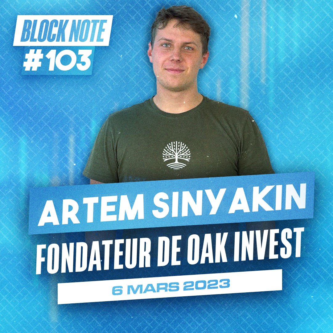 Thibaut_Boutrou's tweet image. Le #BlockNote n°103 est disponible 📰

👉hasheur.medium.com/block-note-n-1…

Merci à @Artem_Oak du @oak_fr pour sa participation 🤝