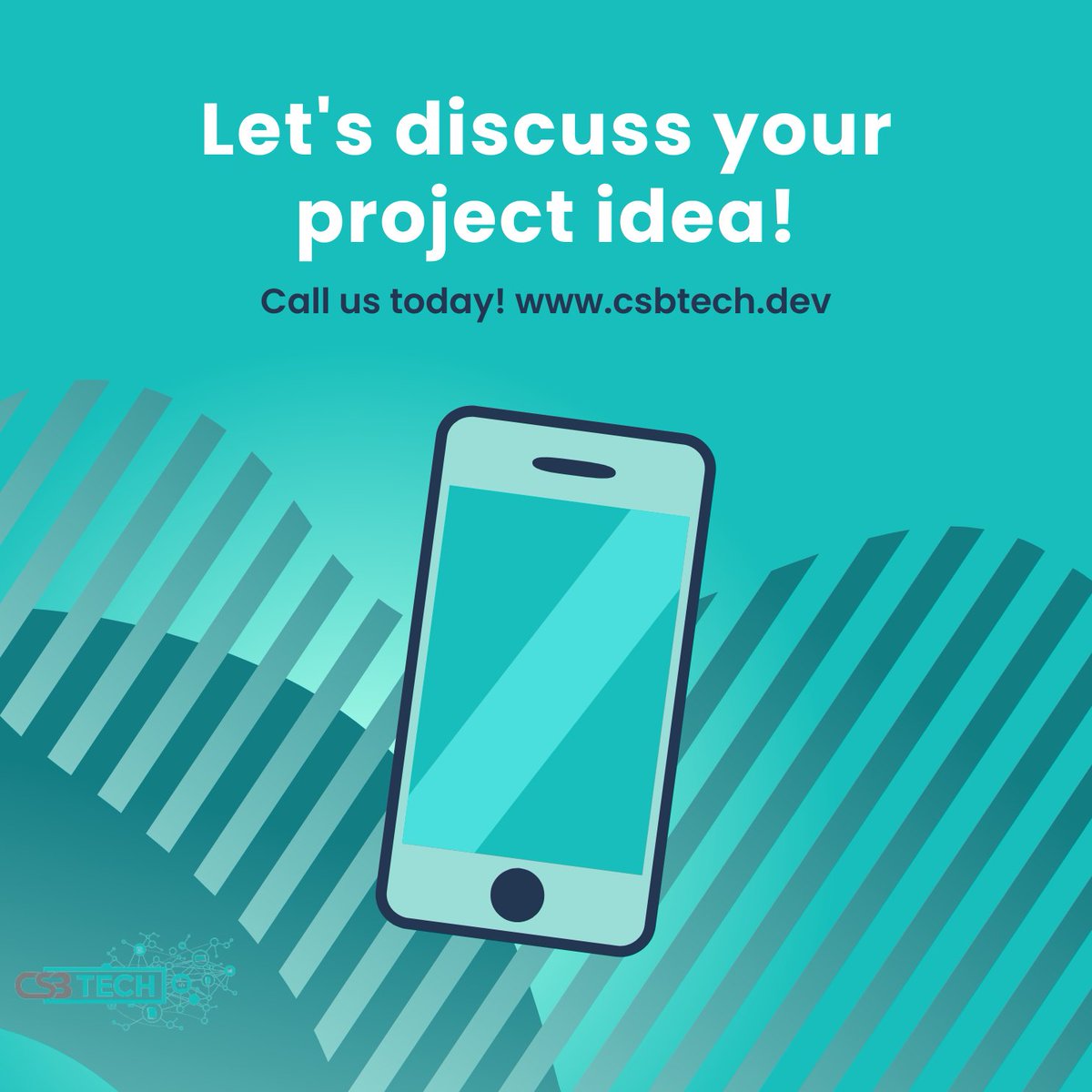 CSBTechEmporium's tweet image. Bring your ideas to life with #CSBTech! 🌱 Our team of experts is ready to discuss your project ideas, whether it's #SaaSapplicationdevelopment, #mobileapplicationdevelopment, or #gamedevelopment.
𝐒𝐜𝐡𝐞𝐝𝐮𝐥𝐞 𝐚 𝐜𝐚𝐥𝐥 𝐰𝐢𝐭𝐡 𝐮𝐬: csbtech.dev/contact-us/