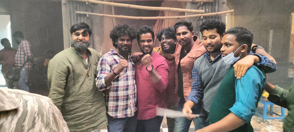Superhero’s #fighters my brothers 🤍:) #pradeepmaster #delhi Anna @stunt_sanjay_900 @santhoshstunt_  #kannan Anna #haish #kallorivinoth 🤍:)