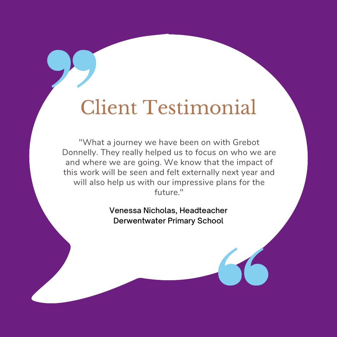 We love receiving feedback from happy clients. 

Find out how we can help you with your marketing challenges and goals by booking a complementary 1-2-1 consultation. 

#schoolmarketing #educationmarketing #edutwitter #sltchat #headteacherchat