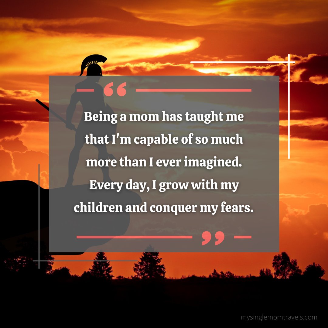 TravelsMom's tweet photo. A mother's strength is like no other - it carries her through the toughest of days and the greatest of joys. Here's to learning more about that strength day by day! 
#MotherhoodJourney #LearnWithLove #MomLife #StrengthsAndFears #MomLife #StrengthsAndFears #SingleMom #SingleParent https://t.co/VmWg9iX0ZG