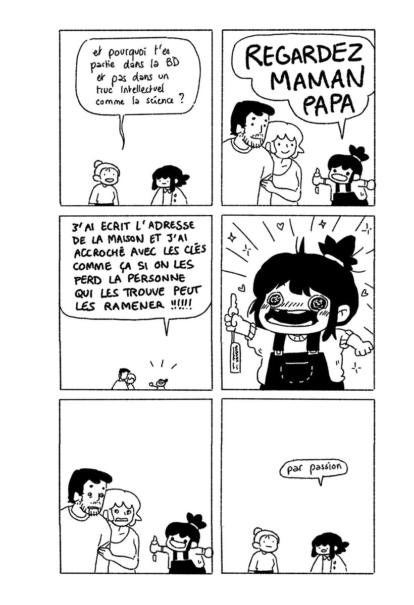 「pas le couteau le plus aiguisé du tiroir」Eupholieの漫画