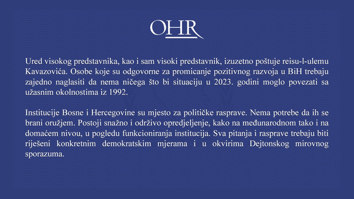 OHR_BiH's tweet photo. https://t.co/cZOhtb6qlQ