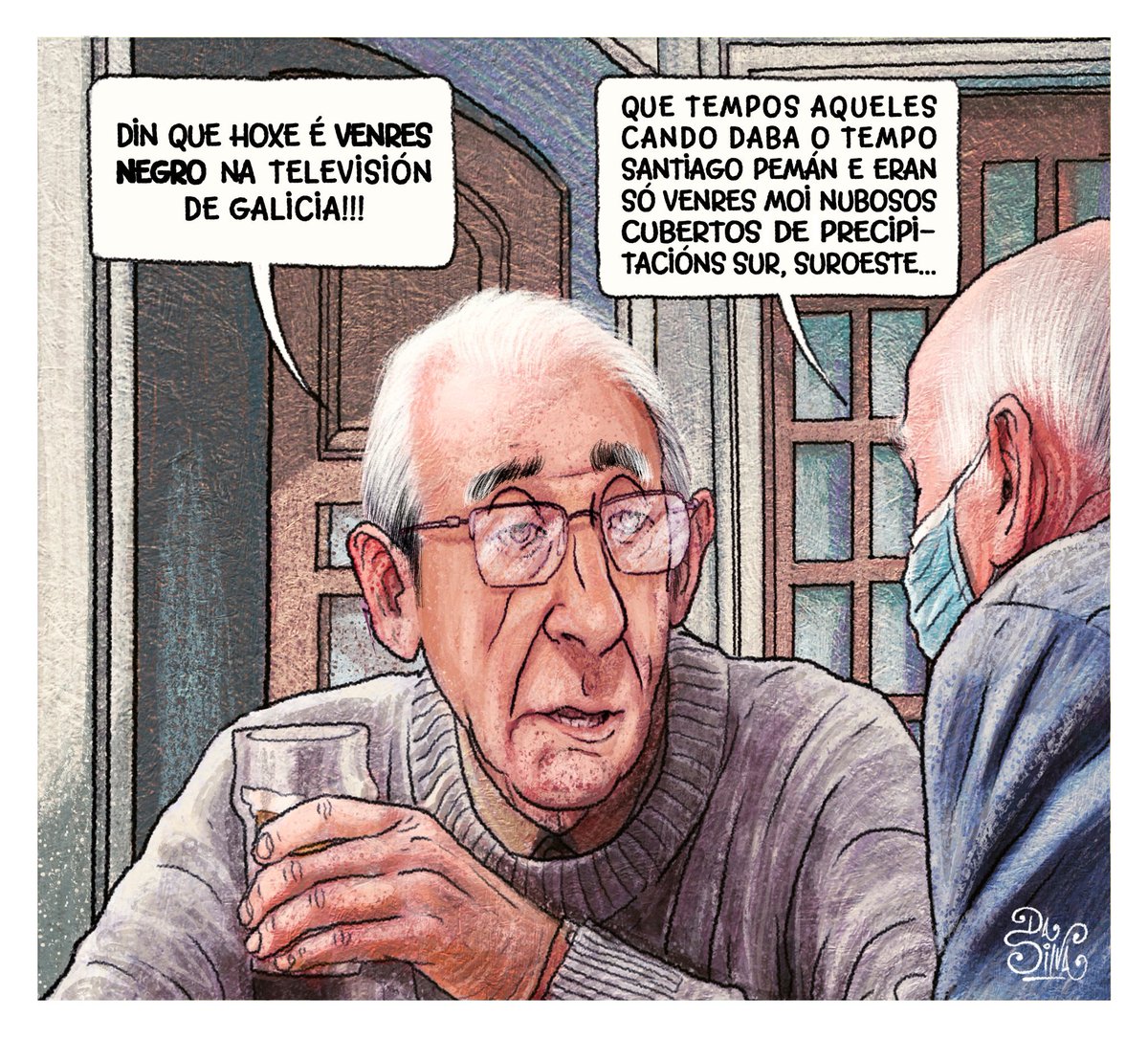 Hoxe os/as traballadores/as da TVG están de folga pola manipulación política. 
#venresnegros