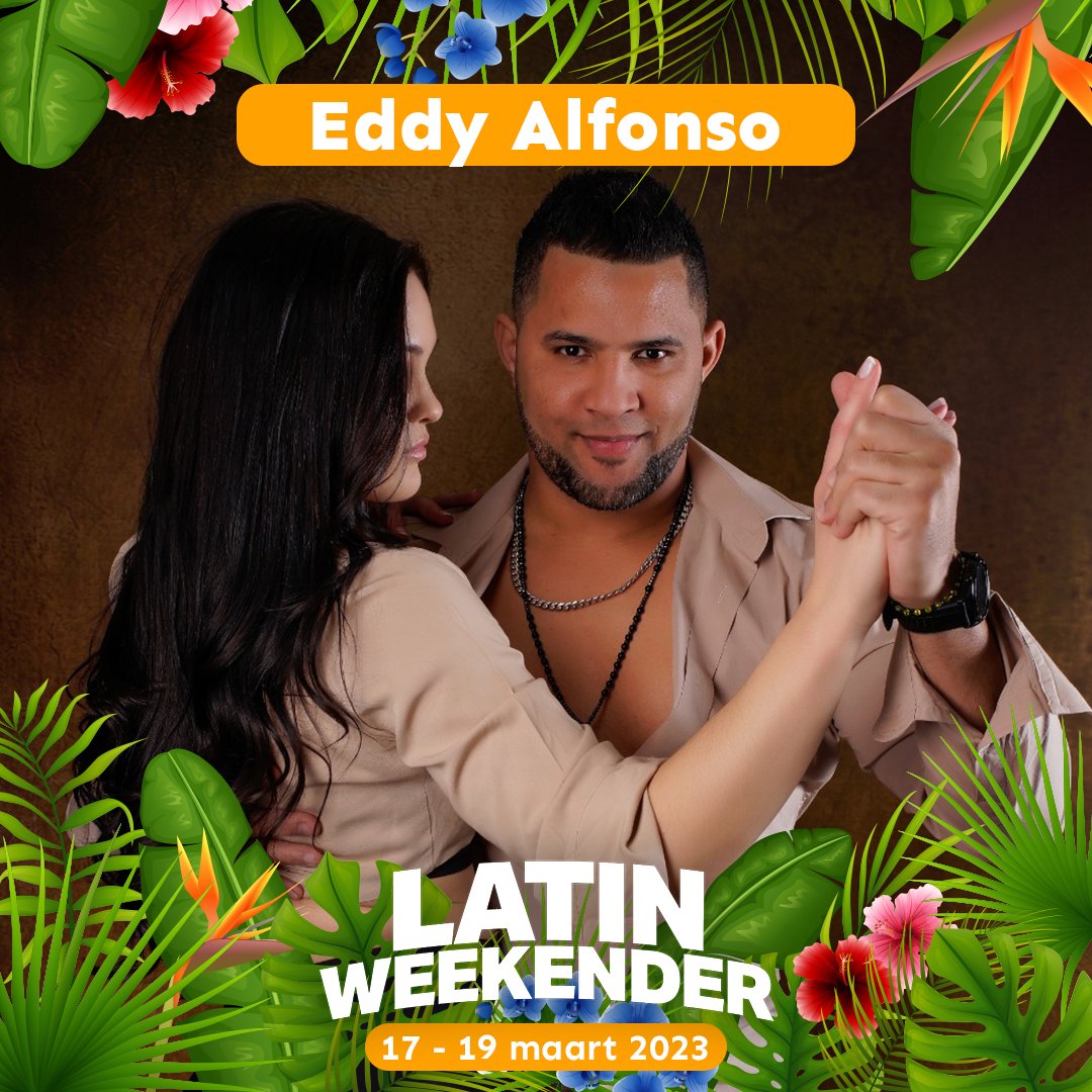 LatinWeekender's tweet image. En natuurlijk is er voor de Salseros &amp;amp; Salseras ook genoeg te beleven tijdens Latin Weekender!😍 

Brian Libier (Salsaddiction), DJ Ryad, DJ Virgil ‘El Gigante’, Eddy Alfonso ‘El Mulato’, DJ Latin Master, Jose y Nerea en Anne Elise maken er een feestje van 💥🎉🤩

#latinweekender