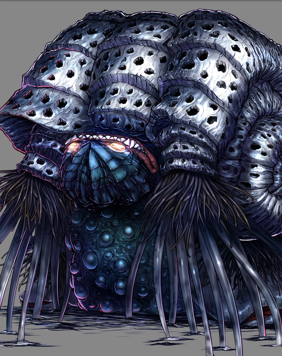 #今までで作画カロリーMAXの作品上げようぜ
コレかなぁ……線画も塗りもマジでキツかった 