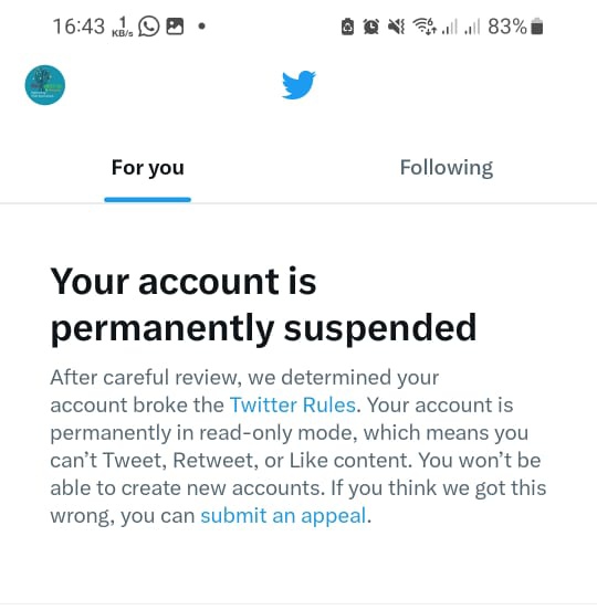 UfedoDavid's tweet photo. A couple people complained on twitter about their accounts being restricted for almost a month now, due to the flutterwave hack. Their accounts have now been permanently suspended, in essence their voice taken from them. No free speech at flutterwave. @elonmusk https://t.co/Mv3XF6pchX