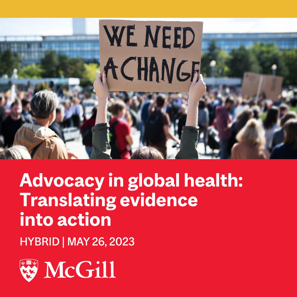 StopTBCanada's tweet photo. The 2023 McGill Summer Institute in Global Health is now accepting applications! 

Join us this May for a session from @ResultsCda on translating evidence into action through advocacy. Register today! https://t.co/V3H36hf5xN https://t.co/MNPJCVki61