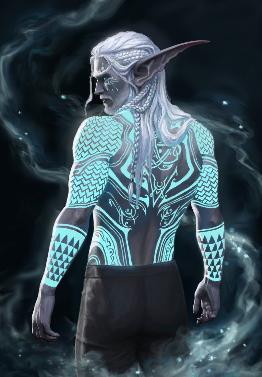 Sitra03's tweet photo. @nodensart Thank you for the opportunity bean! 

Here is my lad, Valenar: https://t.co/MH6ZQjrSIU
