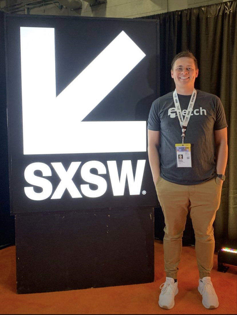 _seanhaskell's tweet image. Just made the drive to #SXSWEDU from Birmingham 3 weeks after making the leap to full-time at Etch. Can’t think of a better place for a quick baptism into the EdTech universe. Excited to meet many of the folks that have been so helpful on the journey so far!