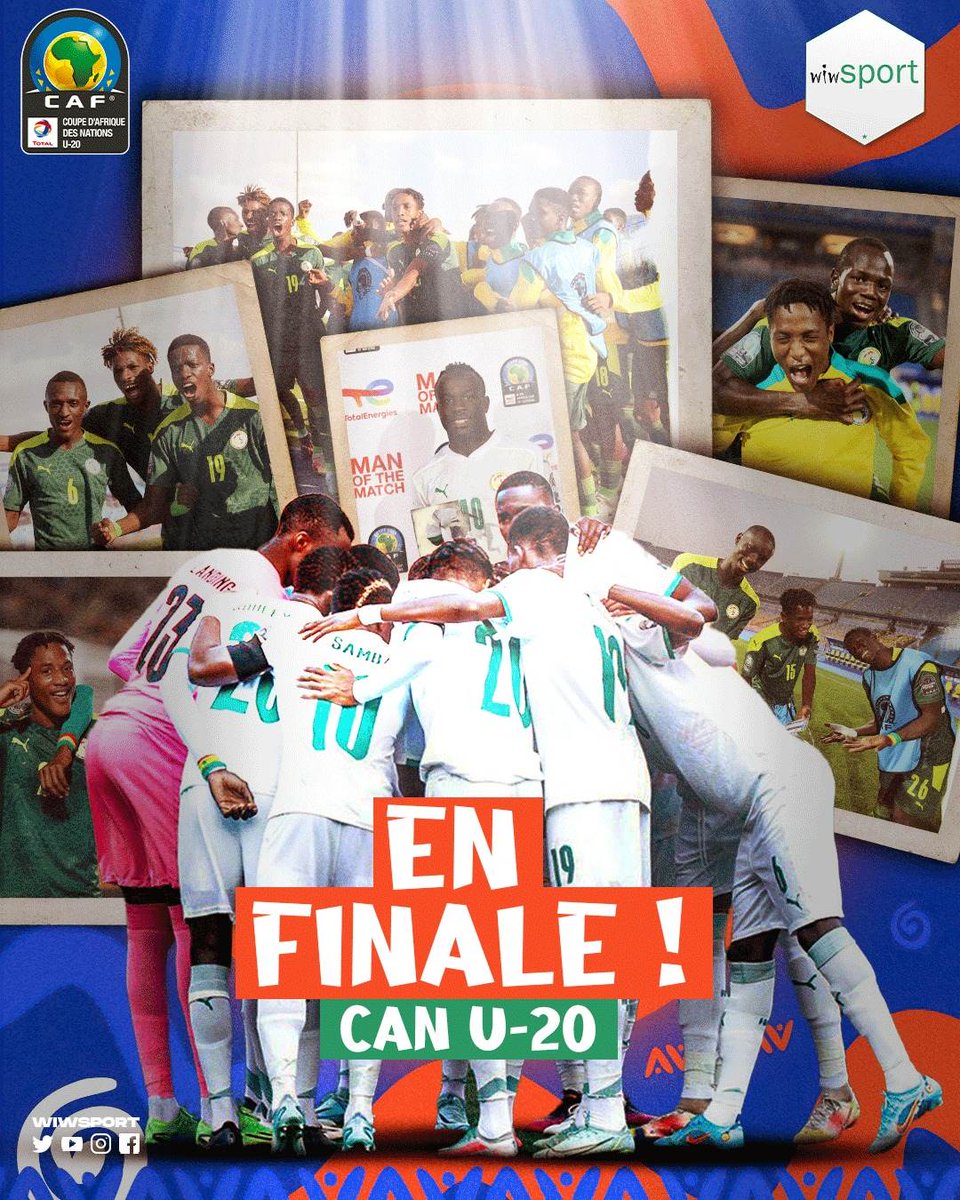 wiwsport's tweet photo. 🏆Finale CAN U20 🇸🇳🇸🇳🇸🇳
#SEN #CANU20 #SunuCAN https://t.co/pDVpICvI8I
