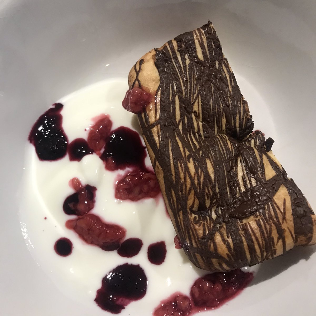 estella_rua's tweet photo. Reasonably productive writing day. Joined the #Mslexia write-in. Hadnโt realised there were break out rooms at the end of the session, so had a chat with some other writers. Always a pleasure, never a chore. Then I chucked some random stuff in the oven and ended up with this. ๐ https://t.co/aAKWgNRaKX
