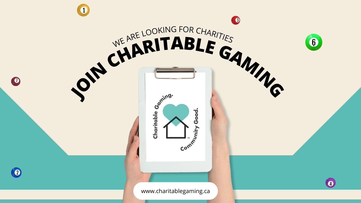 Have you heard about #CharitableGaming? 

We're always on the lookout for a local ON charity that is looking for ++ support from the community.

Ask us about how YOUR charity can get involved. 

charitablegaming.ca/contact-us/

#charitablegamingcommunitygood