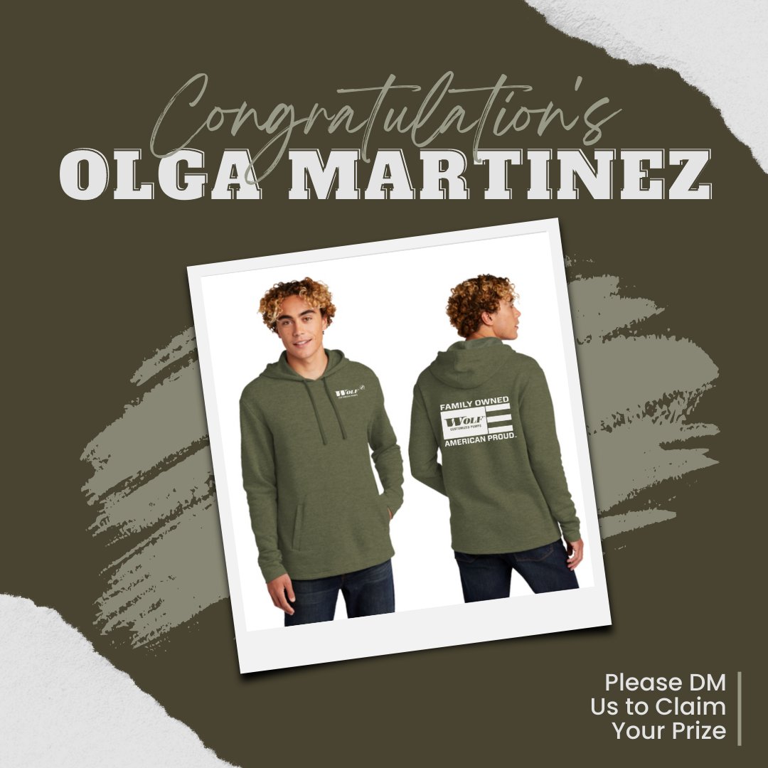 WolfPump's tweet photo. Congrats to our Giveaway Winner, Olga Martinez! Please DM us with your size and shipping address.
Thank you to everyone who participated! Be sure to keep your eyes out for upcoming Wolf giveaways!👀
#GiveawayWinner #WolfPump https://t.co/PvtRcShXLO