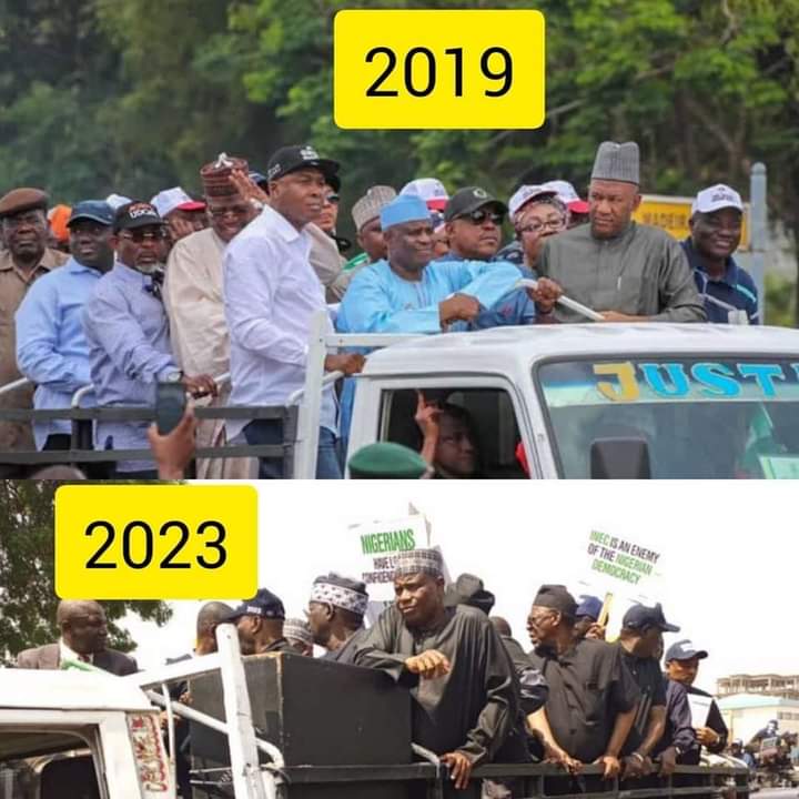 They fraustrated Nigerians with bad governance, the mess that APC is cleaning up today. 
God will fraustrate them with losing elections continually and they will never hold our Presidency to senseless looting again.
