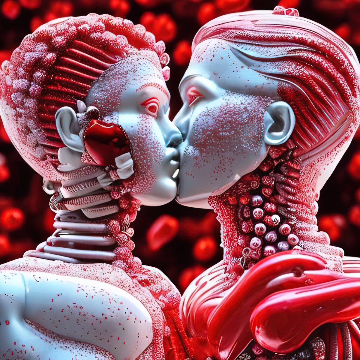 Open Edition on <a href="/objktcom/">objkt</a> 
0,25 XTZ
If you burn 28 you get one edition on ETH (FOOD KISS #10)
Link in the comments
#tezos #TezosNFTs #tezoscommunity #editions