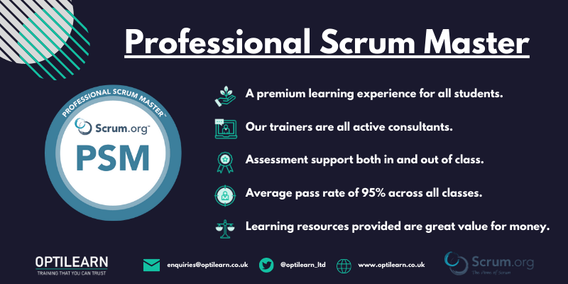 Do you want to learn more about Scrum? Take a look at: Professional Scrum Master™, 27/3/2023 - 28/3/2023!

To find out more, please visit: optilearn.co.uk/product/psm-27….

#scrum #professionalscrum #agile @scrumdotorg
