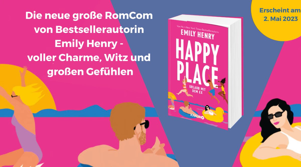 "Happy Place": Der neue Roman von New-York-Times- und SPIEGEL-Bestsellerautorin Emily Henry wowaswann.eu/happy-place-de… Das Buch direkt vorbestellen: amzn.to/3yj2Erj