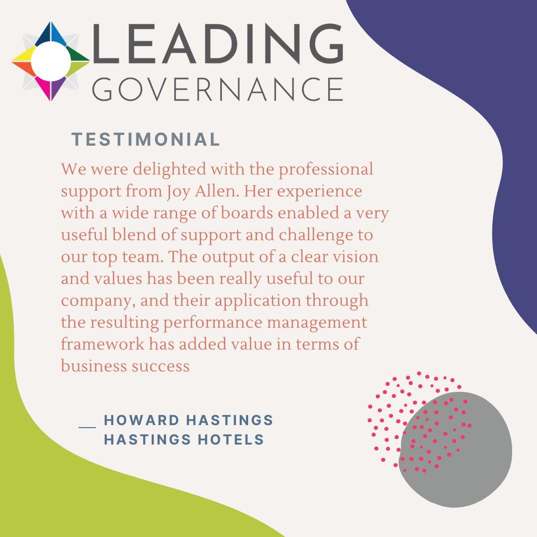 Leading Governance tweet media
