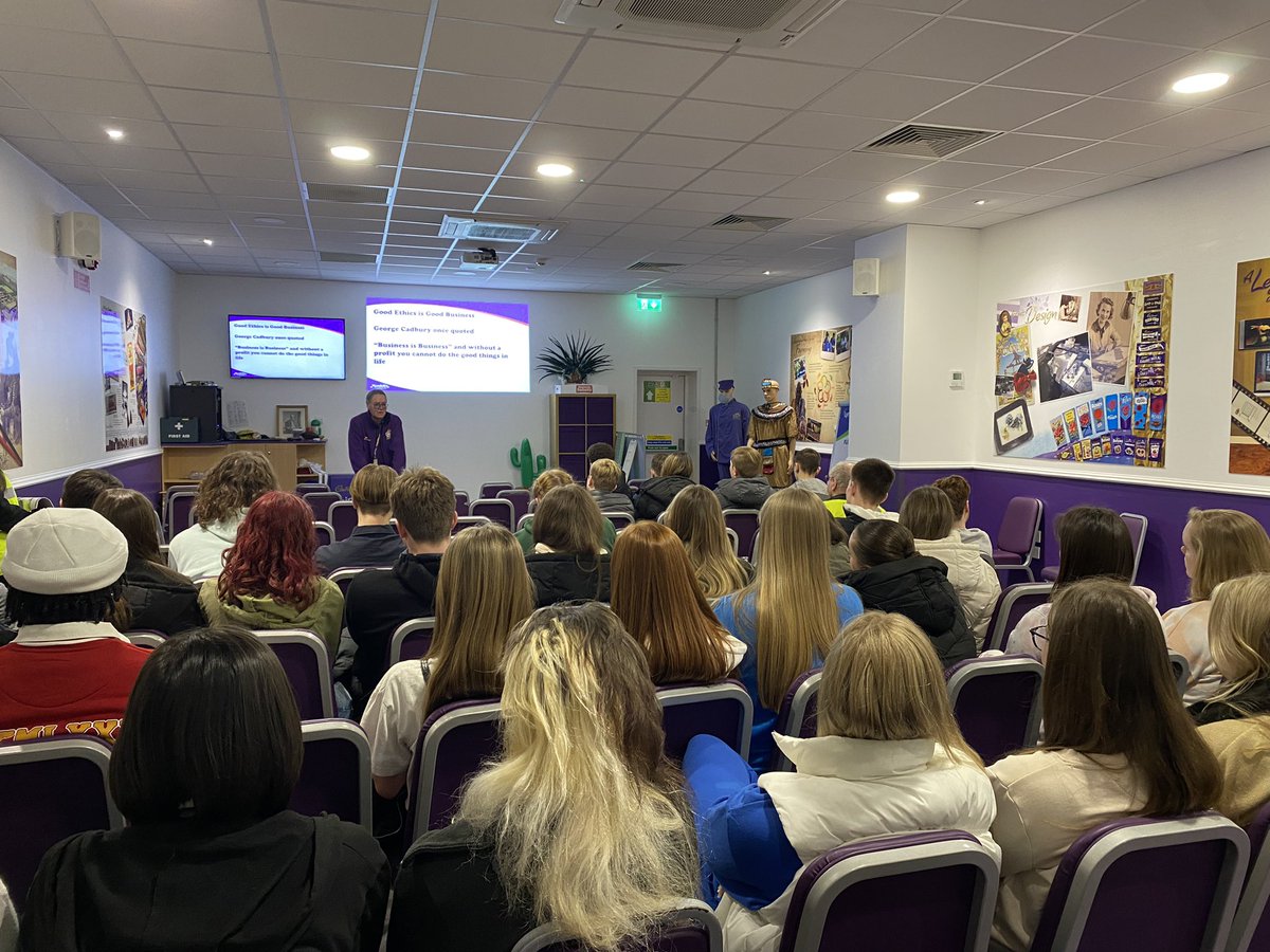 A fabulous cross curricular Philosophy &amp; Ethics and Business Studies trip to Cadburys world this fair trade fortnight. We learnt lots and enjoyed the chocolate! <a href="/EppingStJohns/">ESJ</a> <a href="/ESJ6Form/">Epping St John’s Sixth Form</a>