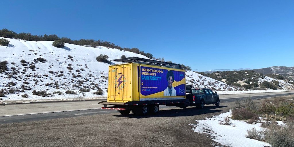 MilliporeSigma's tweet image. We spy a mobile science lab on its way to #SPARKCuriosity. We're excited to share more with you about the 2023 Curiosity Cube in the coming weeks.