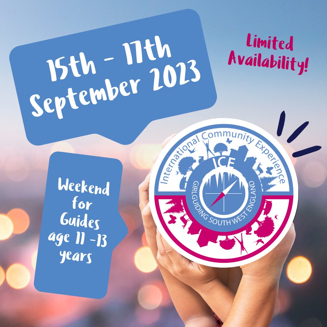 ⏰ Have you set your reminders for booking day for the International Community Experience Weekend? 

On 7th April at 9am can book to take 
part in community projects and meet &amp; lots of new 
friends! Only 24 spaces available!

Sign-Up  👉 bit.ly/3kQtBzq