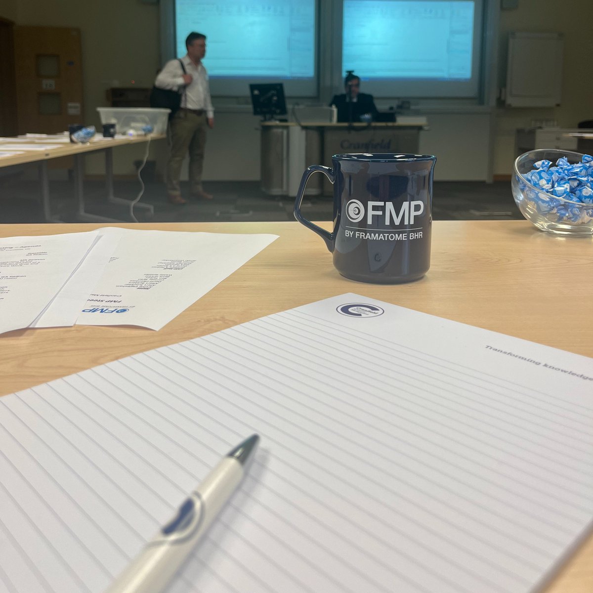FramatomeBHR's tweet image. Day one of our #FMP steering group committee has been fantastic. We’ve covered a wide range of research topics,  rounding the day off with a presentation on Reactive Mixing. Thank you to all our presenters, we look forward to another packed agenda tomorrow! #FMP #Fluidengineering