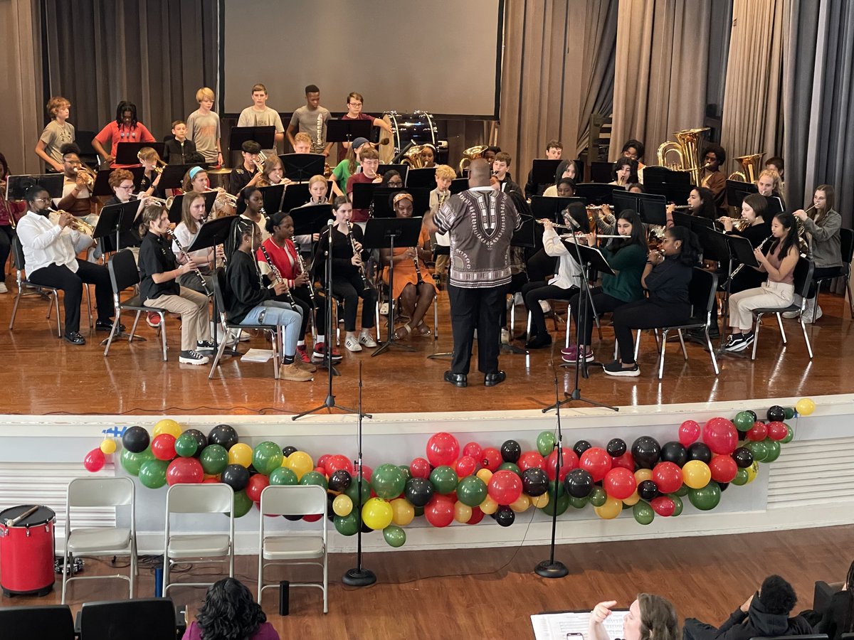 Last week, AJHS welcomed Assistant District Attorney Trina Davidson Brooks as guest speaker for our Black History Month program to share with students about her experiences. The AJHS Band, Singers &amp; JROTC squads participated in the program. Great work, Jackets! #JacketFamily