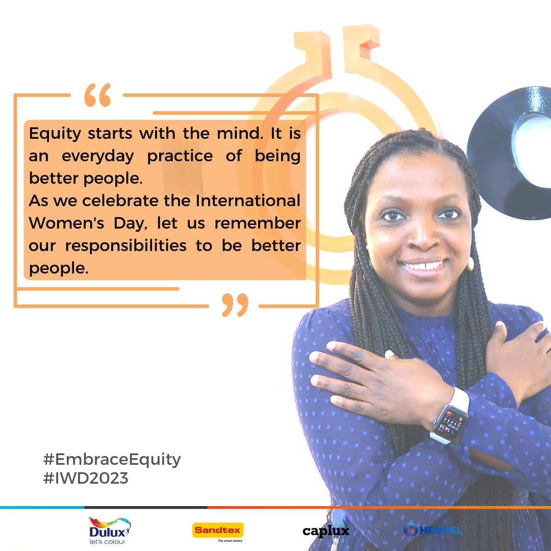 As we celebrate International Women's Day , This years theme is so instructive for all of us . We must remember our responbilities to be better people as our MD has opined. 

Because whatever affects one directly, affects all indirectly. 

#EmbraceEquity
#IWD2023
