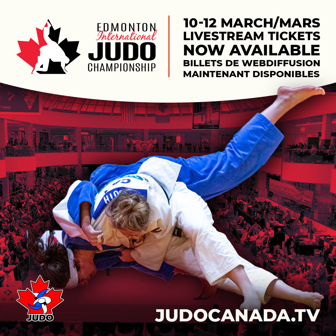 Judo Canada on Twitter "Edmonton International LIVE Streaming March