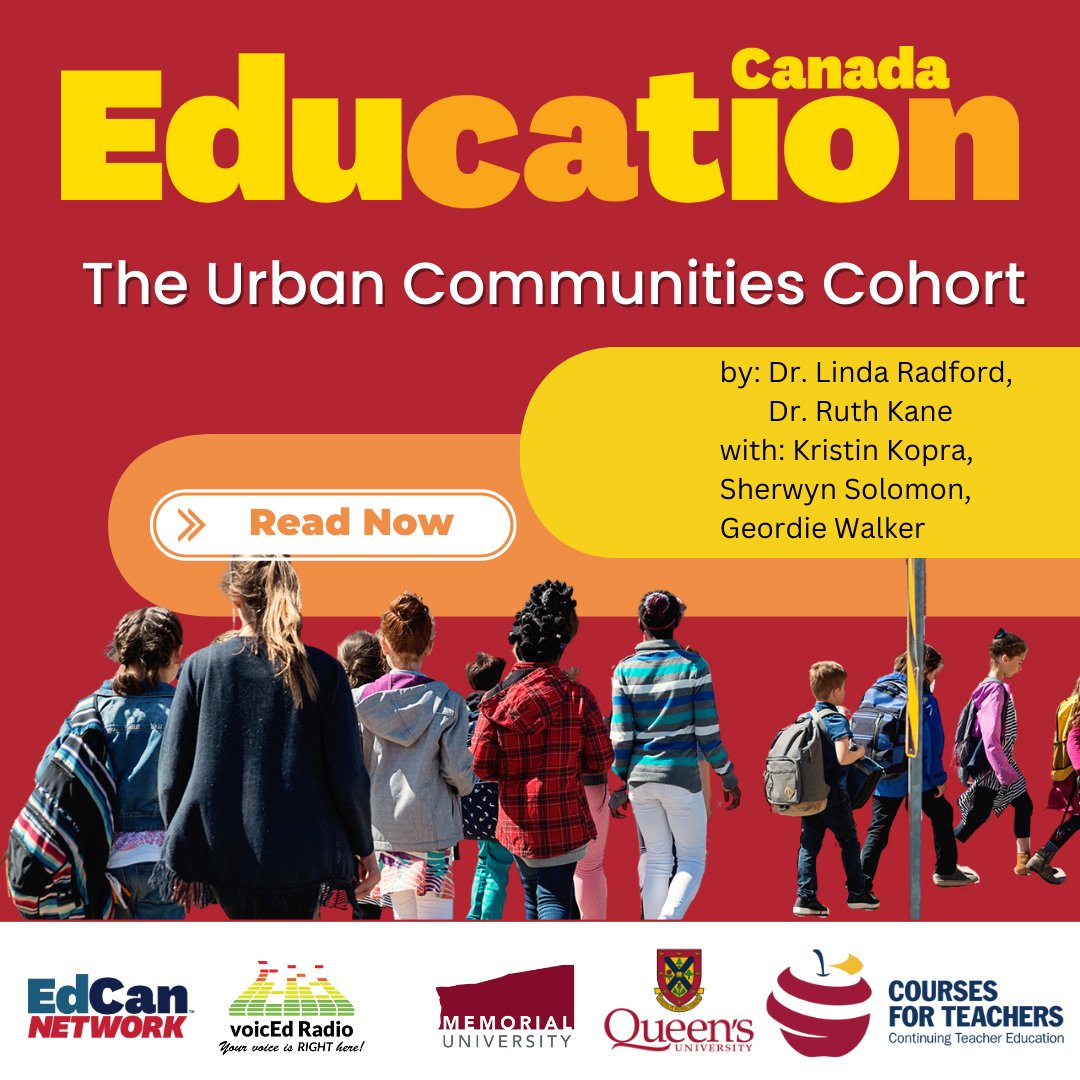 <a href="/uOttawaUrban/">uOttawa Urban Cohort</a> has supported teacher candidates on equity &amp; social justice for over 10 years. Now, program leaders are sharing how a multifaceted space for learning &amp; unlearning has emerged! Read 👉 ow.ly/sEU450N1icU 
#education #EdCanKMb
<a href="/uOttawaEdu/">uOttawa Education</a>