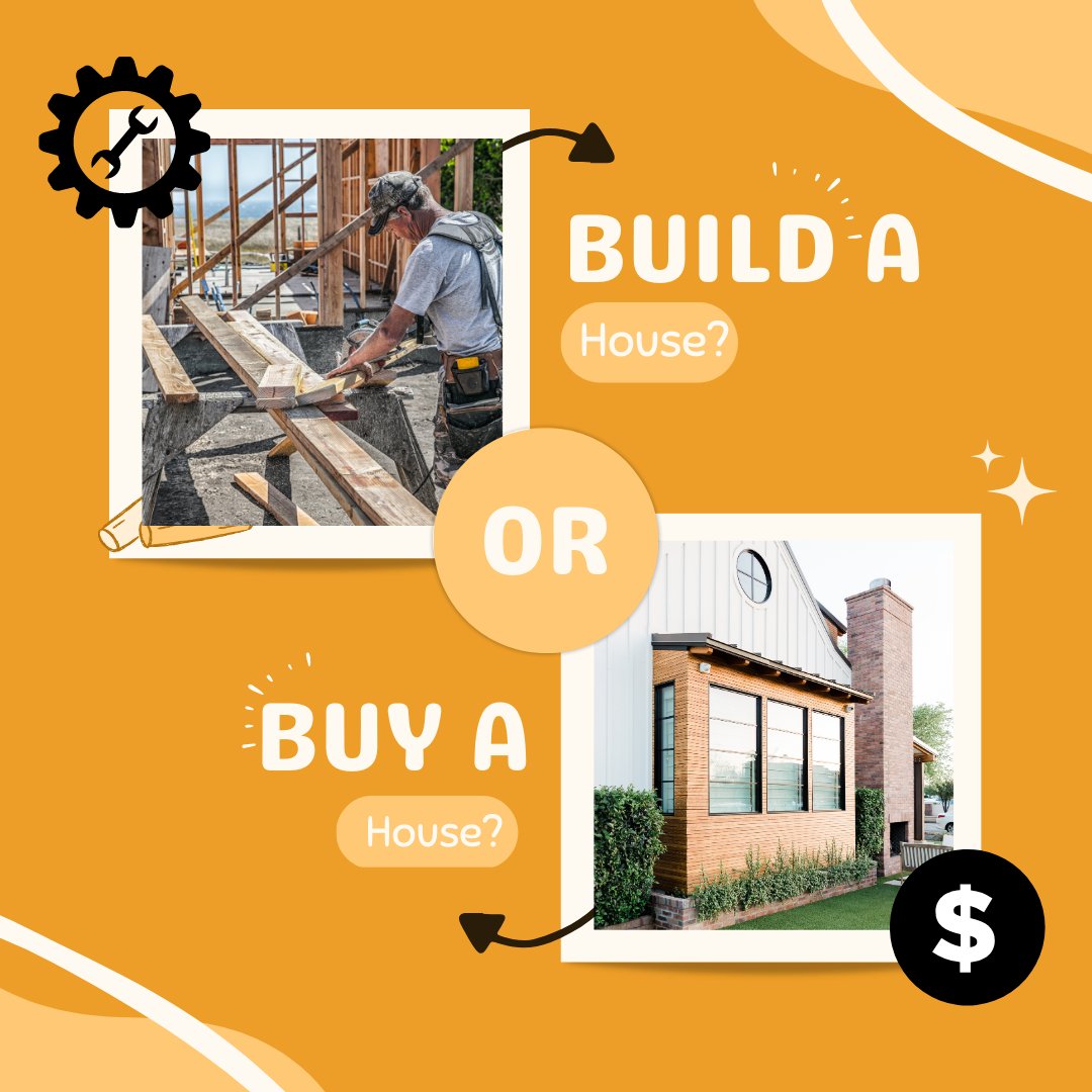 🏗️ 🏠To build or to buy? That is the question! Both options have pros and cons, so weighing them carefully is essential. As a realtor, I can assist you with the best option for your needs and budget. Contact me today! 📩

#realestate #buildorbuy