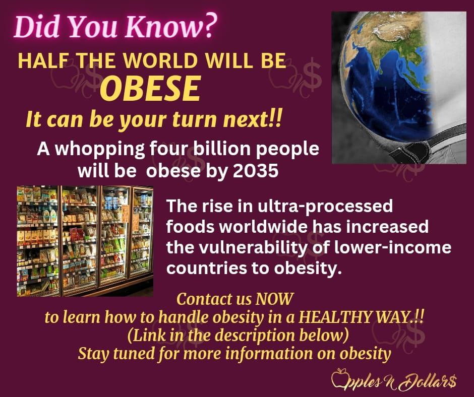 applesndollars's tweet photo. Did You Know?

#132

Obesity.

Click on the link below to enable us to reach you asap!
https://t.co/2ZsVjD0KNg

Follow Apples N Dollars for exciting content!

#applesndollars
#applesndollarsdyk
#obesity
#world
#processedfoods
#lowerincome
#countries https://t.co/P1qkeFXSPj