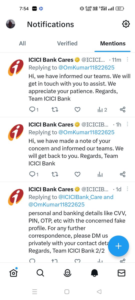 OmKumar11822625's tweet image. @ICICIBank_Care @ICICIBank  
Repeatedly just faking on Twitter
Bank has a worst way to deal with customer with complete negligence towards them just framing themselves as good 
Worst bank 
#worstbank
