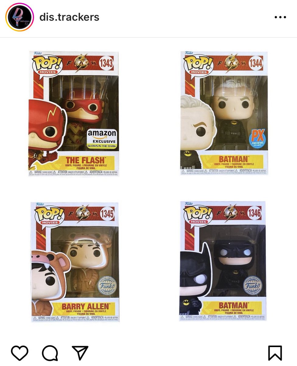 flashct9902's tweet image. New Flash funkos #TheFlash #TheFlashMovie #FlashPack #TheFlashFilm