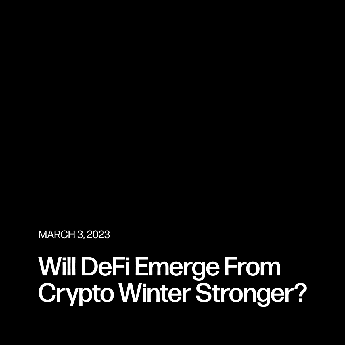 galaxyhq's tweet photo. "DeFi has an opportunity to revolutionize traditional financial markets in the next upturn for cryptocurrency broadly – but only if we use the current crypto winter to rebuild the infrastructure that will let new things flourish." - @ChelseaVirga:
https://t.co/KQ8kGAV289 https://t.co/qDyFbMJMQh