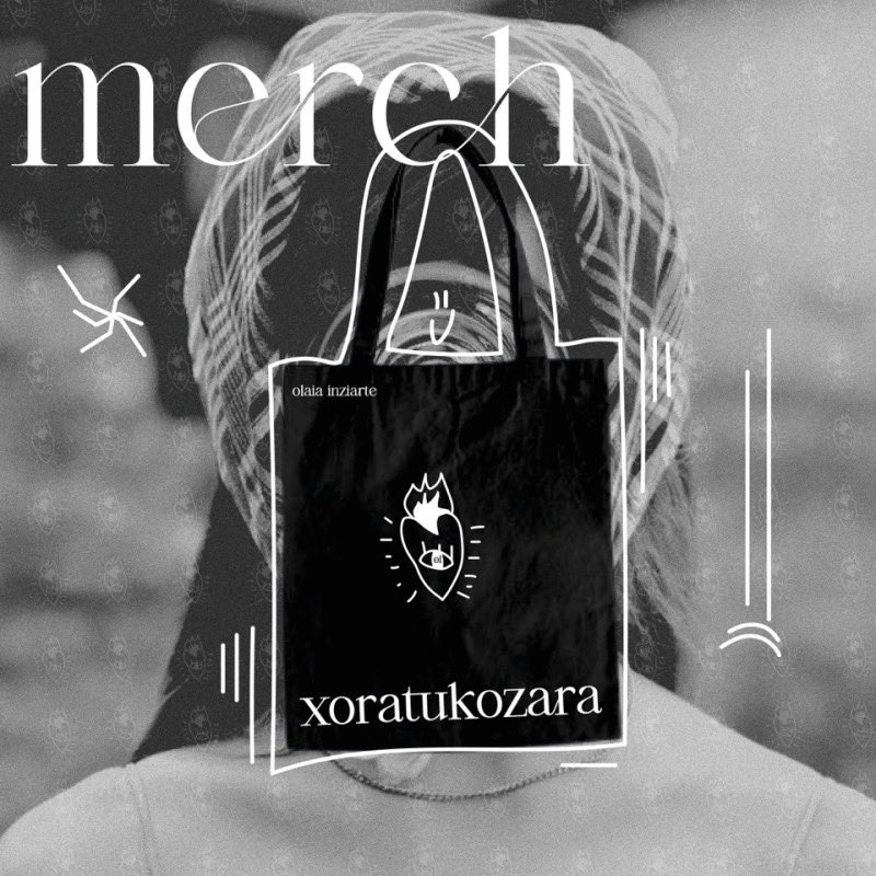 merchandroll's tweet photo. Olaia Inziarte-ren merch berria eskuragarri gure online dendan. 
Sartu eta kuskuseatu!

▶️ https://t.co/TtXmLI1U3J https://t.co/mmNxy4O52b