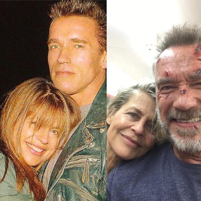 Sin rencores. #Terminator #ArnoldSchwarzenegger  #SarahConnor #LindaHamilton