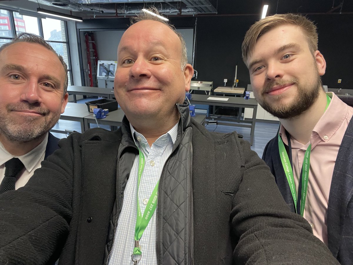 Last week, Adam Wallbank and Kieran Leese-Terry visited Matt Harvey at the London Institute of Business &amp; Technology to discuss the possibility of NTAR's collaboration with Newham College to pursue rail related, education and skills opportunities. Thank you for talking with us!