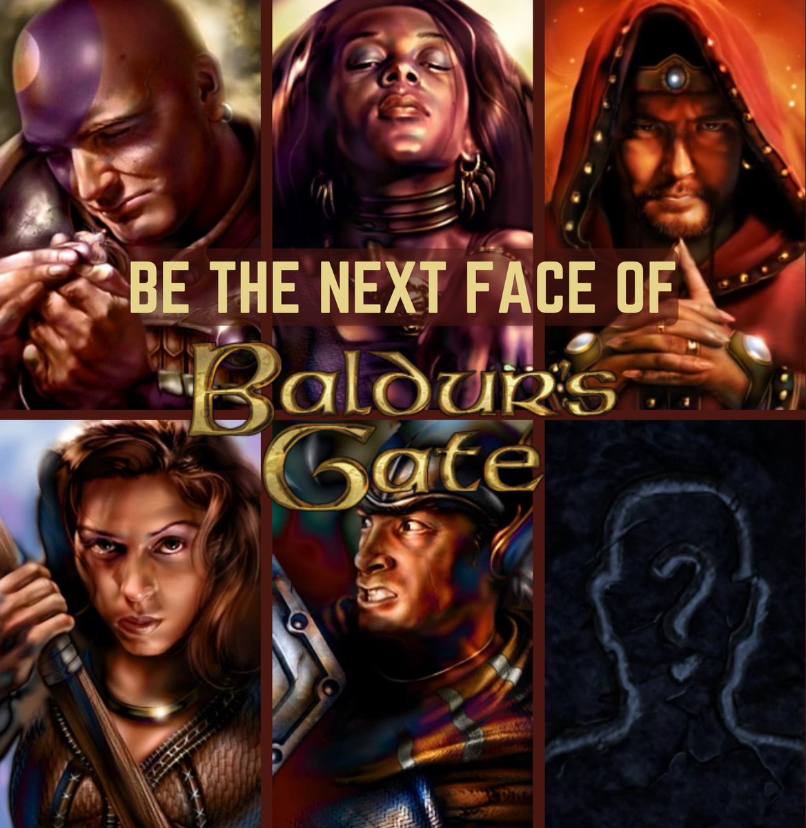 👀 ICYMI, today is the last day to submit your photo to become the Face of #BaldursGate, drawn by none other than Mike Sass!

Don't miss your chance to get a portrait in the original Baldur’s Gate style!🎨

Check out the rules below and apply!

✅ bit.ly/BG_Contest

#DnD