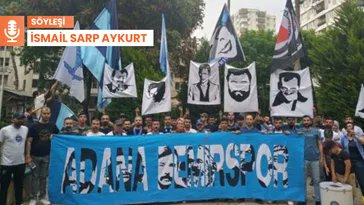 🗣Demirspor taraftar grubu 6. Bölge ile deprem dayanışmalarını, #hükümetistifa protestosunu, #Amedspor gündemini ve taraftar-Kulüpler Birliği gerilimini konuştuk. @gazeteduvar | @_Bolge6 #taraftar #stadyum #KulüplerBirligi #deprem #dayanışma #futbol #adanademirspor