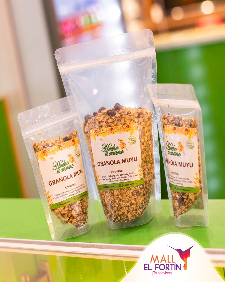 La #granola tiene un importante contenido de fibra y grasas saludables que aportan mucha saciedad.

Encuentra los frutos secos más frescos en #LaCosecha en nuestra planta baja.